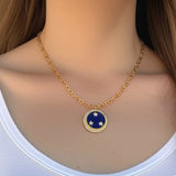 Sky Medal – 925 Sterling Silver | Pendant and Chain Collection