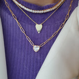 Link Heart Necklace – 925 Sterling Silver | LINKS Collection