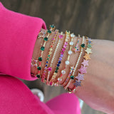 Bracelet Tennis Bissel – 18K Gold or Rhodium Plated | Tennis Bracelet Collection