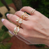 CubanLink Ring – 18k Gold Plated | Bands Collection