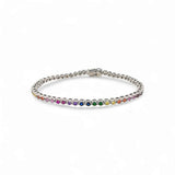 Bracelet Tennis Bissel – 18K Gold or Rhodium Plated | Tennis Bracelet Collection