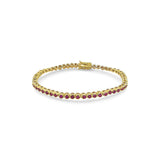 Bracelet Tennis Bissel – 18K Gold or Rhodium Plated | Tennis Bracelet Collection