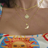 Greek Coin Necklace 2 – 925 Sterling Silver | Chain with Pendant Collection