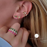 Weed Stud – 925 Sterling Silver | STUDS Collection
