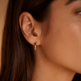 Grant Hoop – 925 Sterling Silver | HOOPS AND HUGGIES Collection