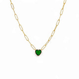 Link Heart Necklace – 925 Sterling Silver | LINKS Collection