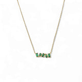Multi Shape Bar Necklace – 925 Sterling Silver | SHAPES Collection