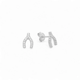 Wishbone Stud – 925 Sterling Silver | STUDS Collection