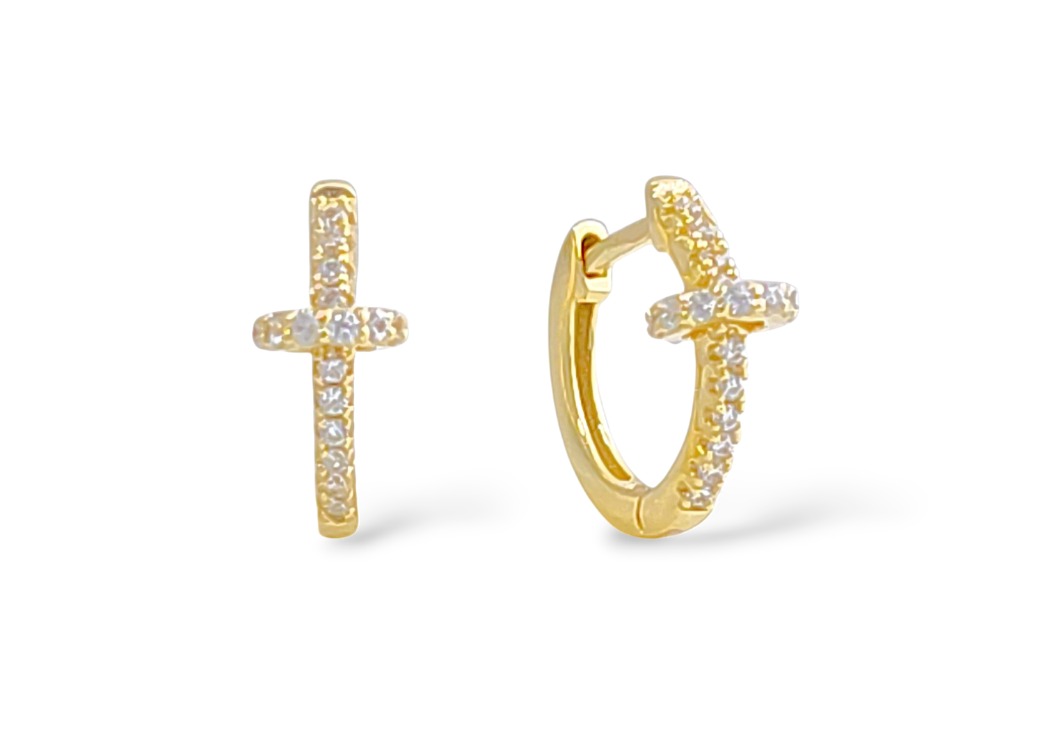 Silver 925 hoops and huggies earrings collection in 925 sterling silver — Silver Italy fine jewelry