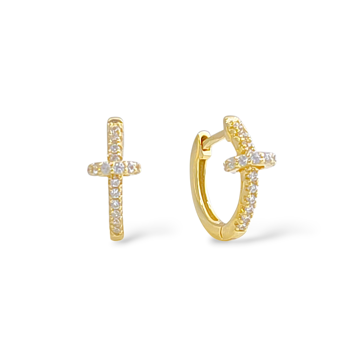 Silver 925 hoops and huggies earrings collection in 925 sterling silver — Silver Italy fine jewelry