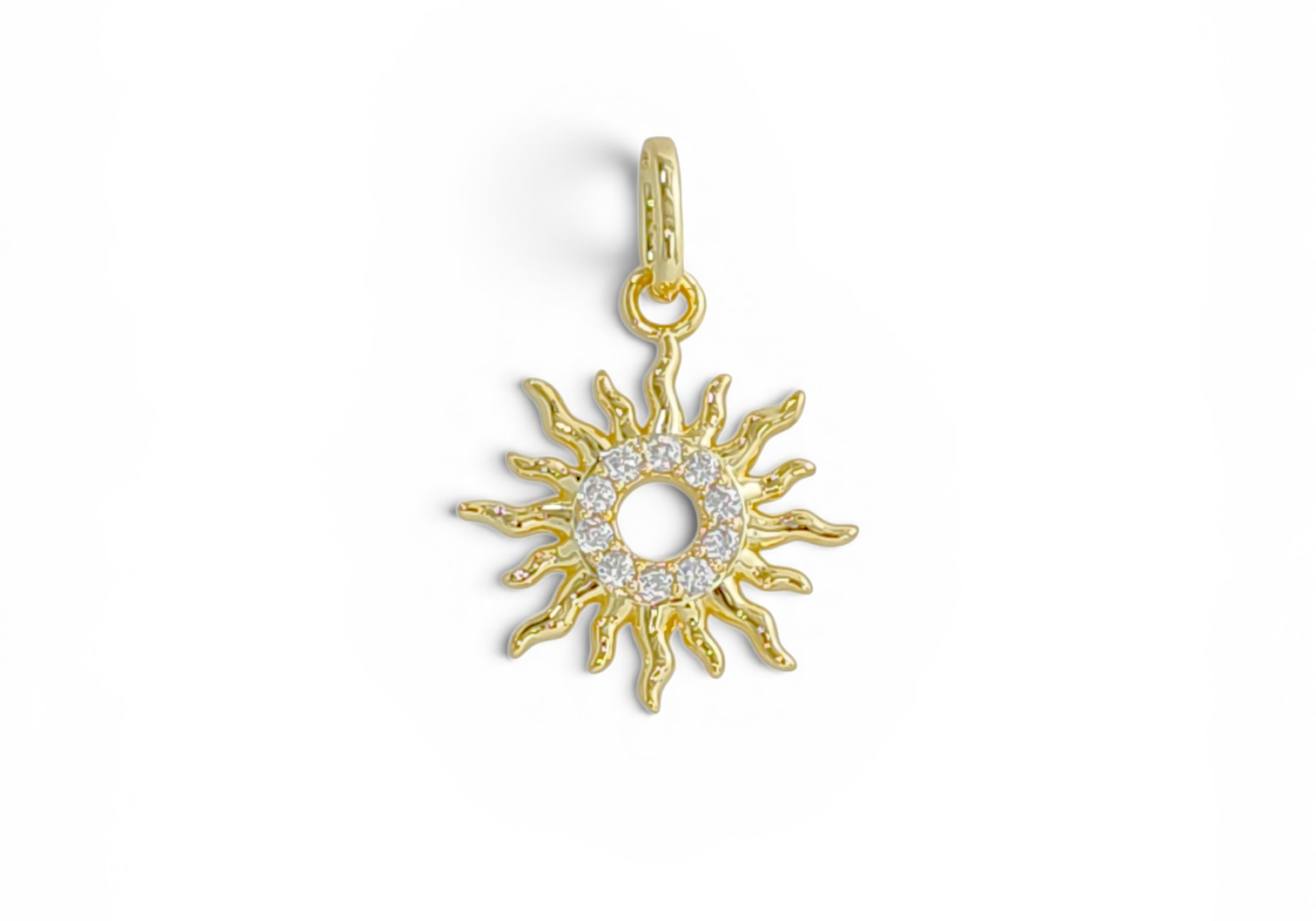 Brass shapes necklaces collection in 18k gold plated brass — Silver Italy fine jewelry