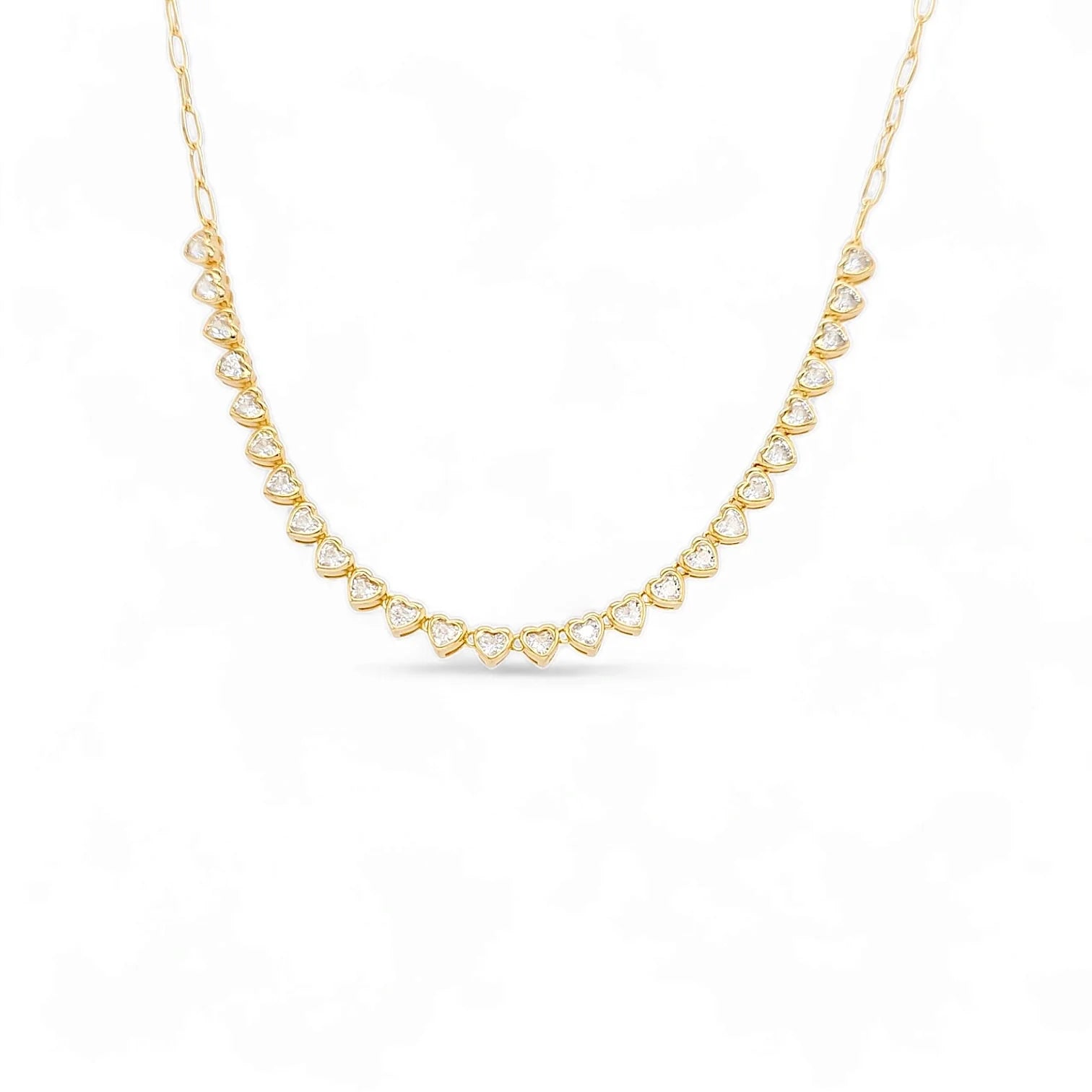 Silver 925 tennis necklaces collection in 925 sterling silver — Silver Italy fine jewelry