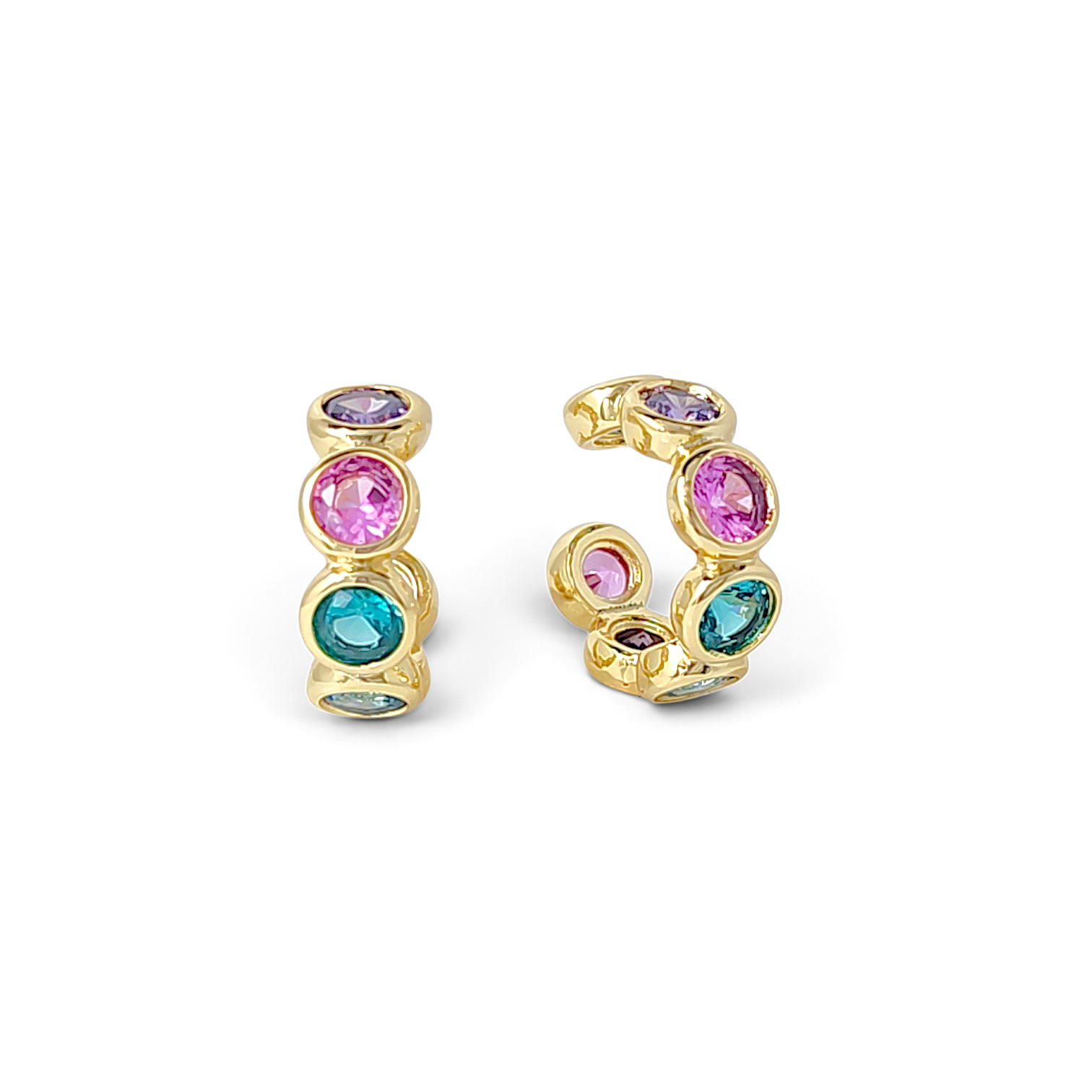 Cleo Bubble Ear Cuff in Mix