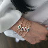 Bangle Evileye – 925 Sterling Silver | Bracelets Bangles Collection