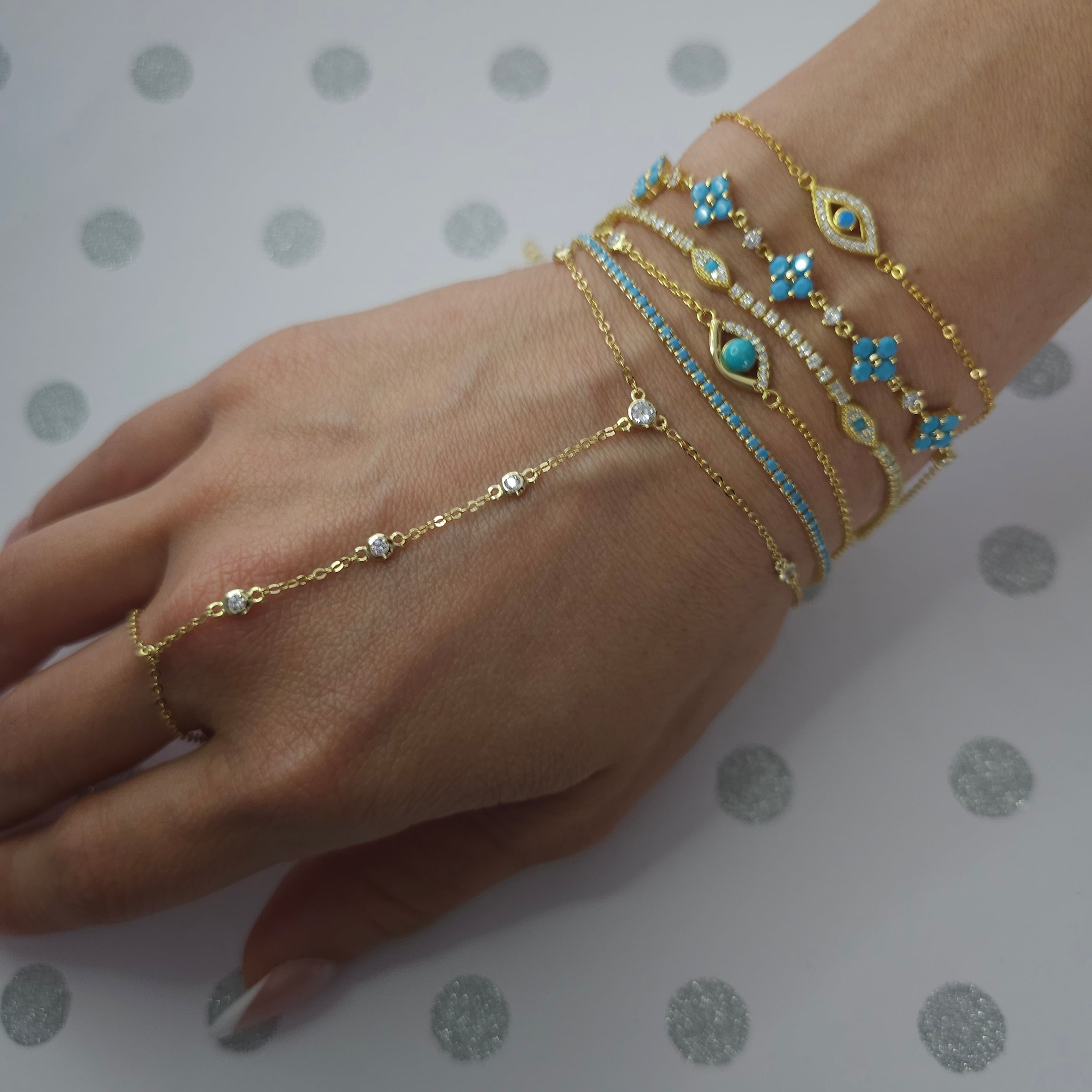 Chain Chel Hand Hand Chain Le Vie CZ – 925 Sterling Silver | Hand Chains Collection ...