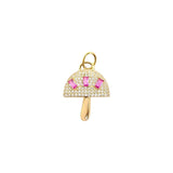 Mushroom Pendant – 925 Sterling Silver | Pendant and Chain Collection