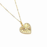 Heartflare Necklace – 925 Sterling Silver | Chain with Pendant Collection