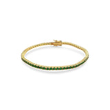 Bracelet Mini Square Tennis – 18K Gold Plated | Tennis Bracelet Collection