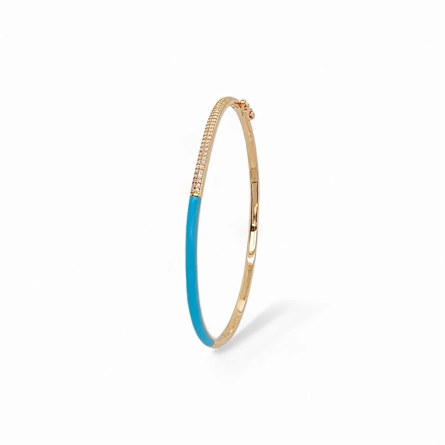 Bangle CZ Enamel – 925 Sterling Silver | Bracelets Bangles Collection