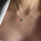 Classic Diamond Necklace – 925 Sterling Silver | SHAPES Collection