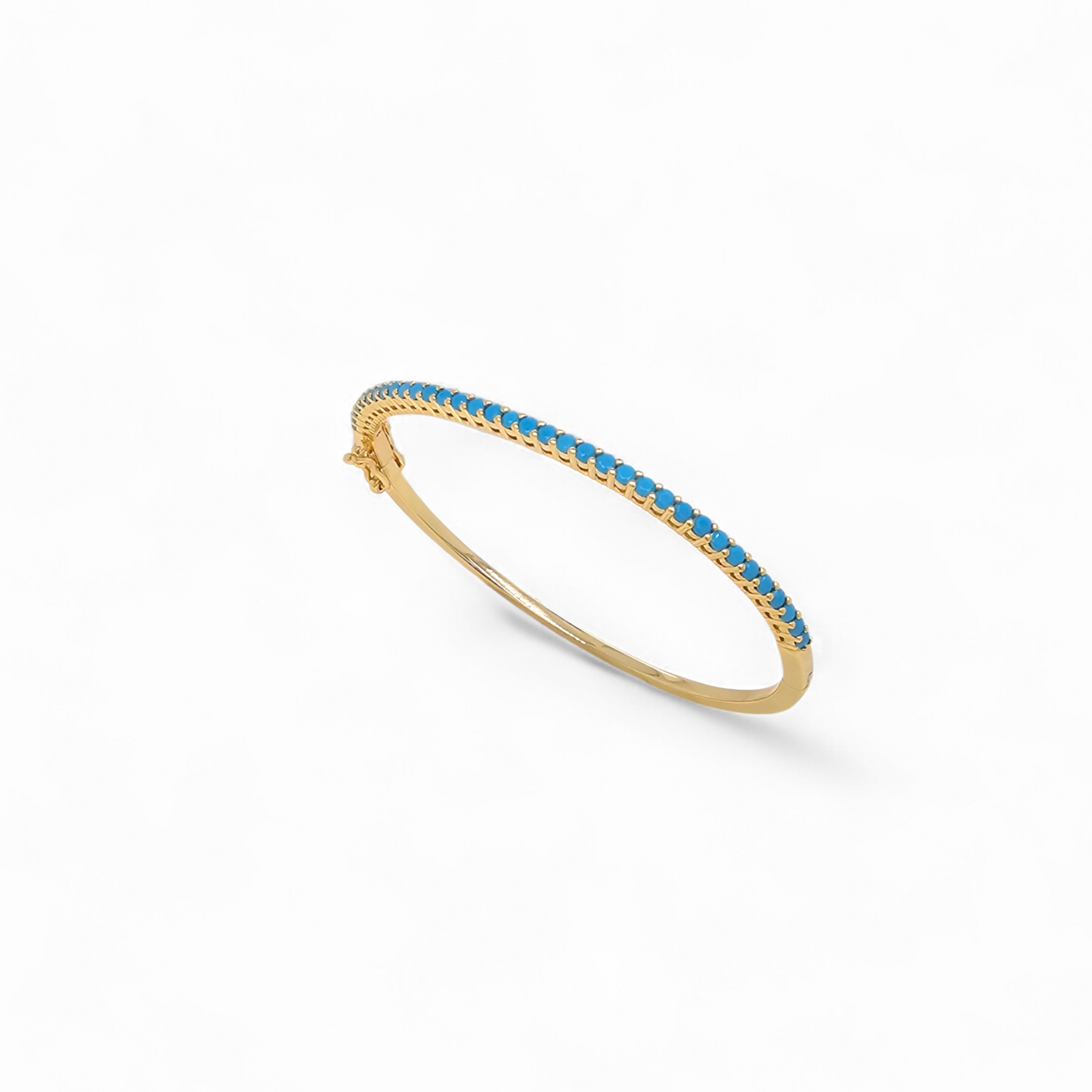 Bangle Viena | 18k gold plated | Italian brass | cubic zirconia