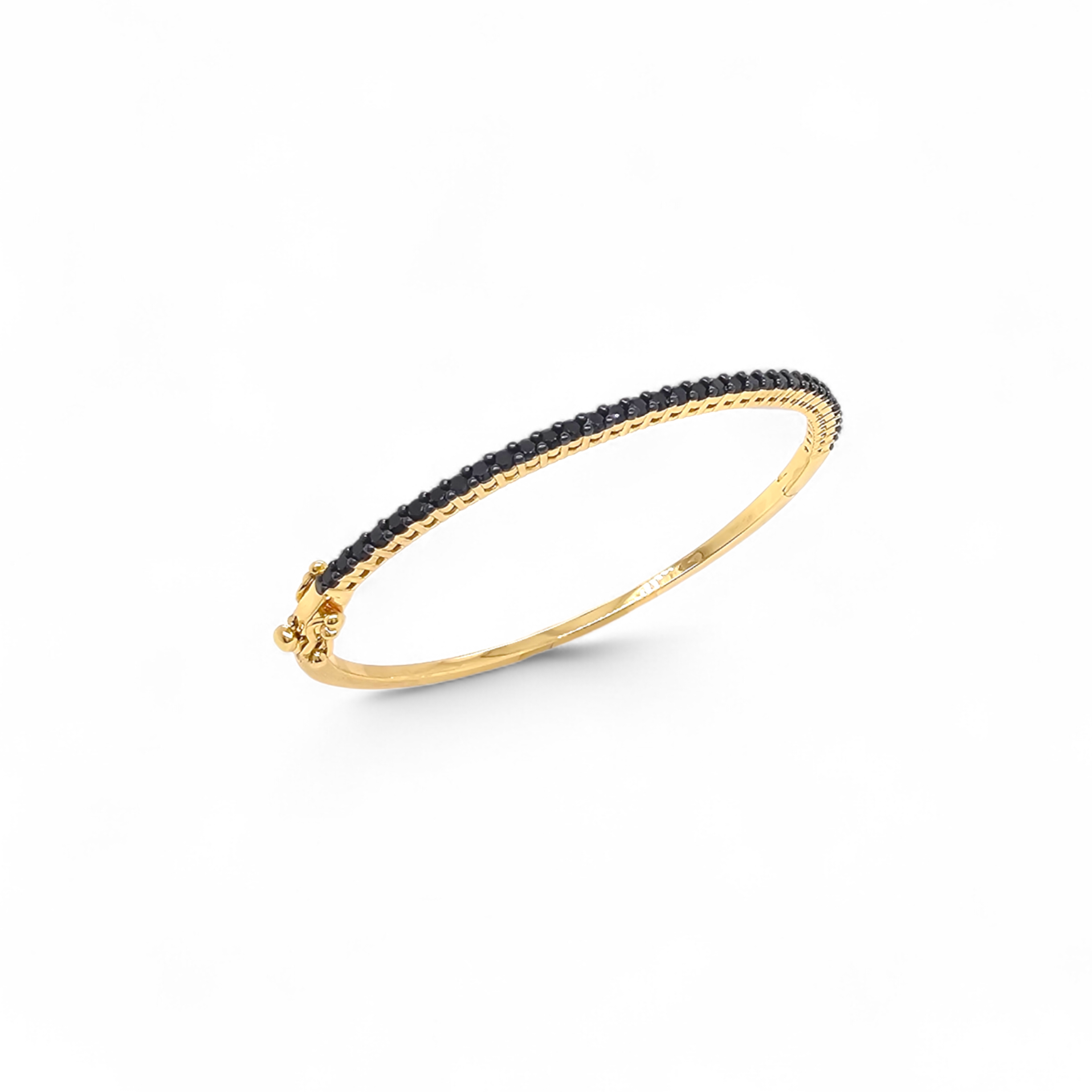 Bangle Viena | 18k gold plated | Italian brass | cubic zirconia