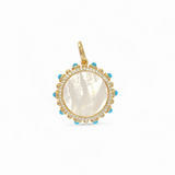 Pendant Italy | 18k gold plated brass | Italian craftmanship