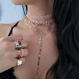 Multicolor Dressy Ring – 925 Sterling Silver | BANDS Collection