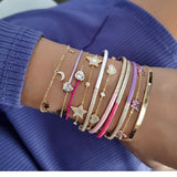 Bangle CZ Enamel – 925 Sterling Silver | Bracelets Bangles Collection