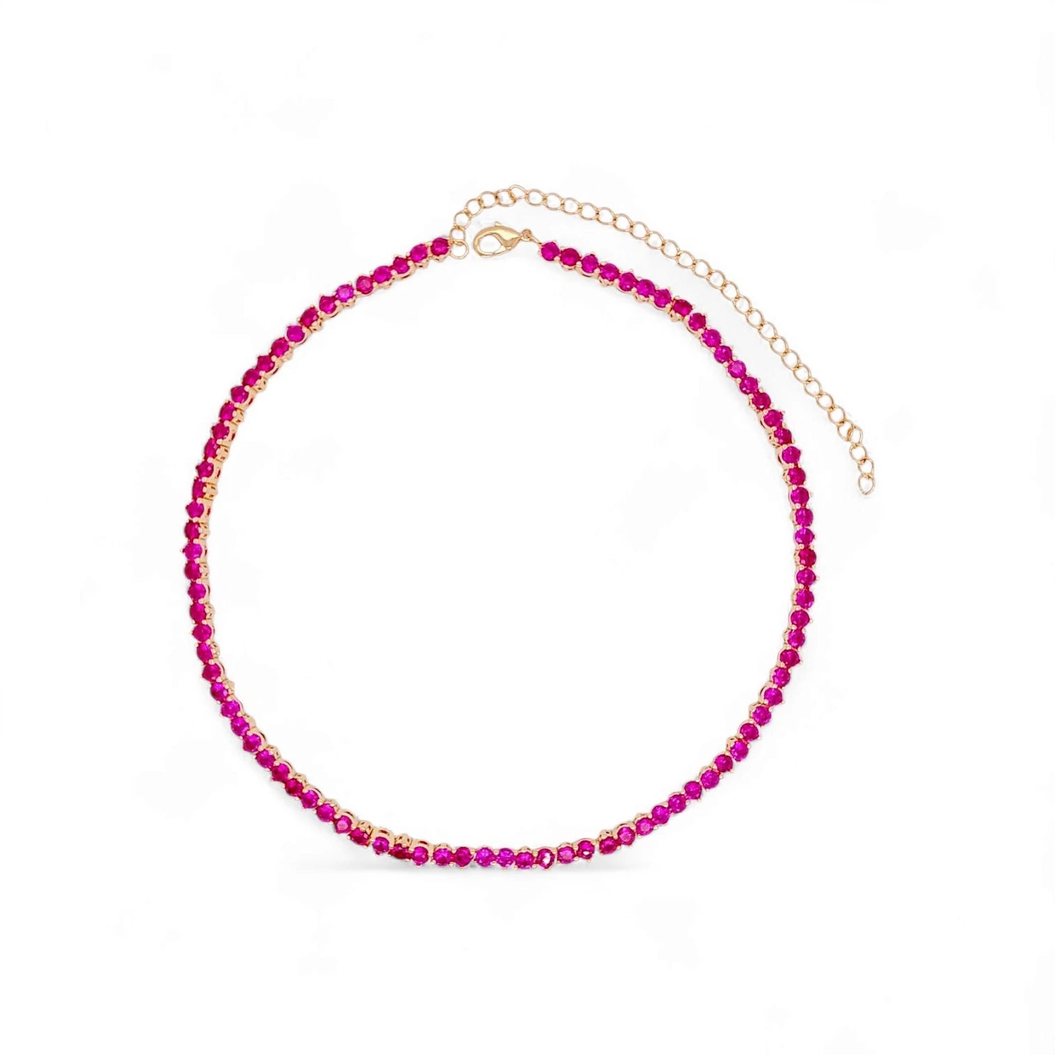 Chocker Tennis Princess – 18k Gold Plated | Tennis Collection