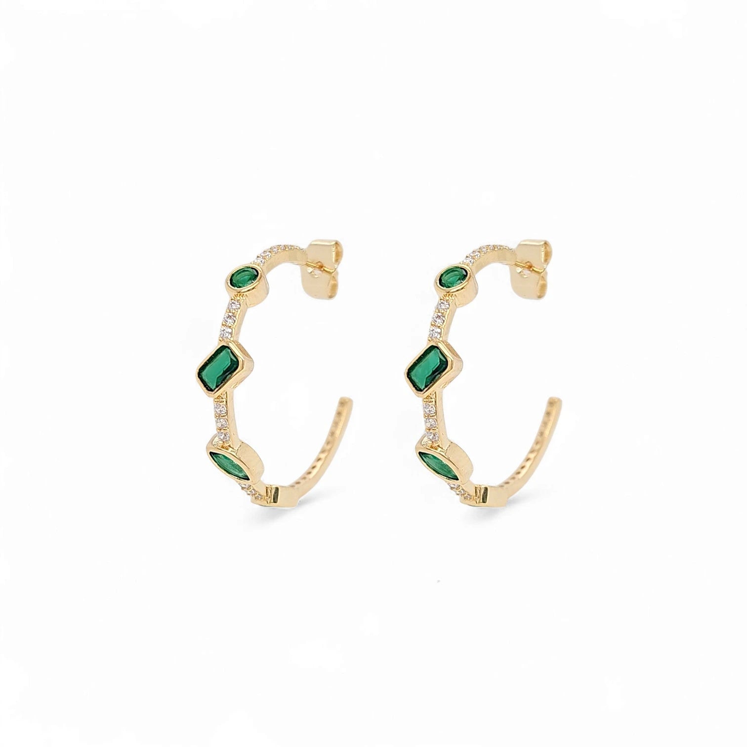 Hoop Ibiza 1.3'' – 18K Gold Plated | Huggies & Hoops Collection