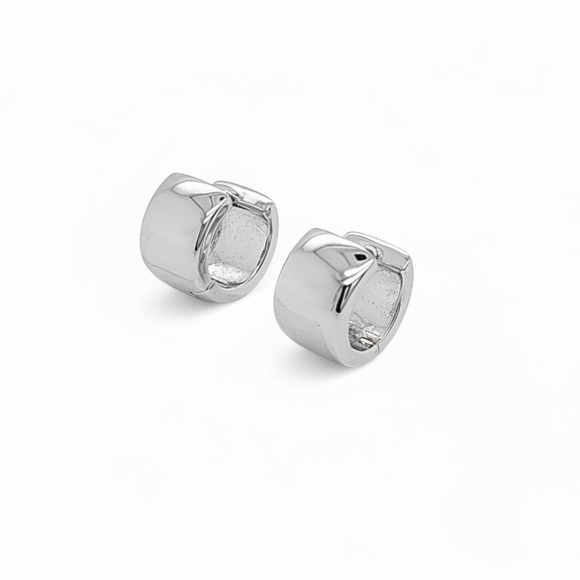 Huggie Maxi Plain 0.5'' – 18K Gold Plated | Huggies & Hoops Collection