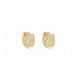 Classic 2Tone Hoop – 925 Sterling Silver | HOOPS AND HUGGIES Collection