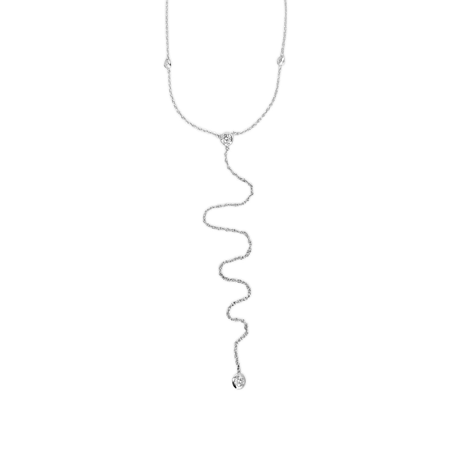CZ Lariat – 925 Sterling Silver | LARIATS Collection