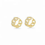 Lodi CZ Hoop – 925 Sterling Silver | HOOPS AND HUGGIES Collection