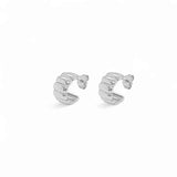 Shine Hoop – 925 Sterling Silver | HOOPS AND HUGGIES Collection