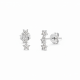 3 Mini Stars Studs – 925 Sterling Silver | STUDS Collection