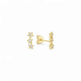 3 Mini Stars Studs – 925 Sterling Silver | STUDS Collection