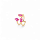 3 Stones Ring – 925 Sterling Silver | OPEN FRONT Collection