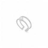 Mini Pearl Ring – 925 Sterling Silver | SHAPE Collection