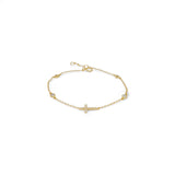 Bracelet Cross CZ – 925 Sterling Silver | Bracelets Collection