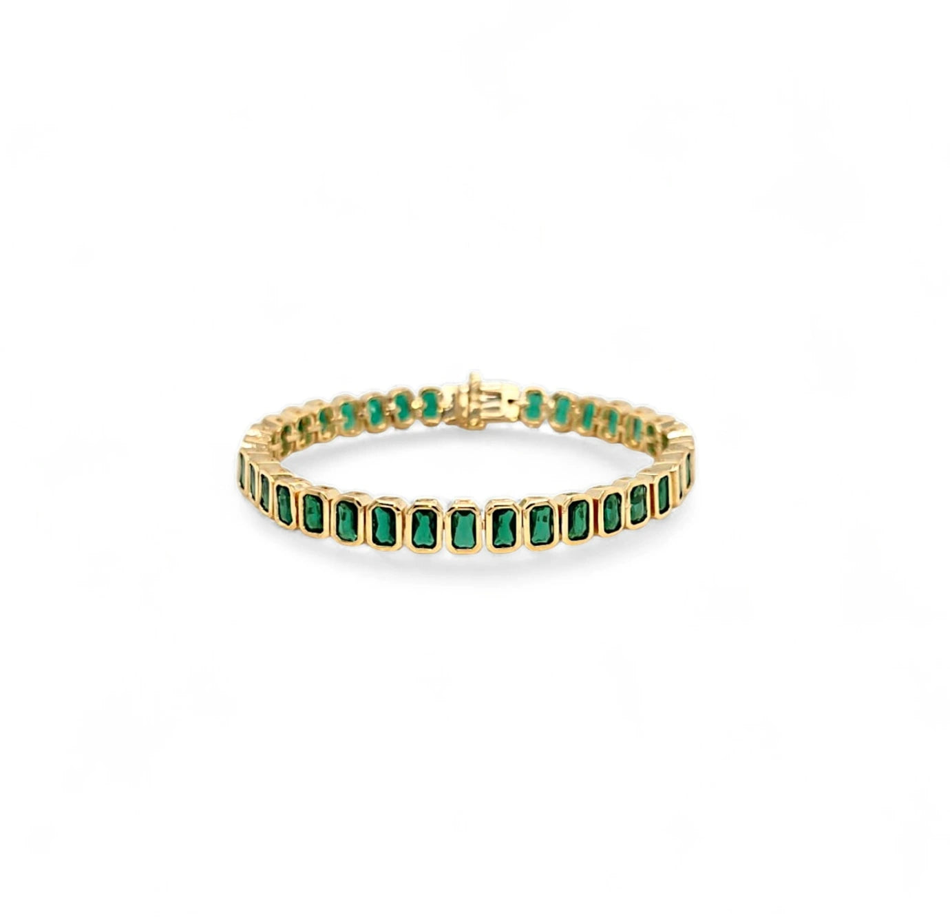 Bracelet Baguette Shine – 18K Gold Plated | Tennis Bracelet Collection