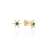 Dotpoint Star Stud – 925 Sterling Silver | STUDS Collection