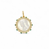 Pendant Italy | 18k gold plated brass | Italian craftmanship