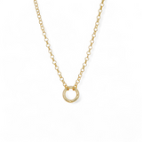 Necklace rolo | 18k gold plated brass | Italian craftmanshipcraftsmanship
