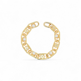 Bracelet Bright | 18k gold plated | Italian brass