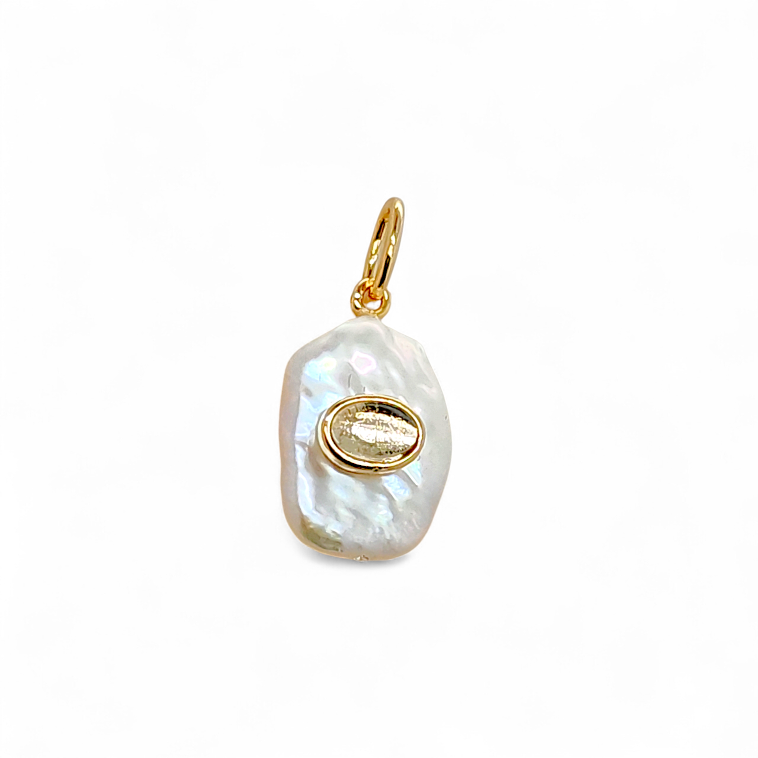 Pendant Paradise | 18k gold plated brass | Italian craftmanship