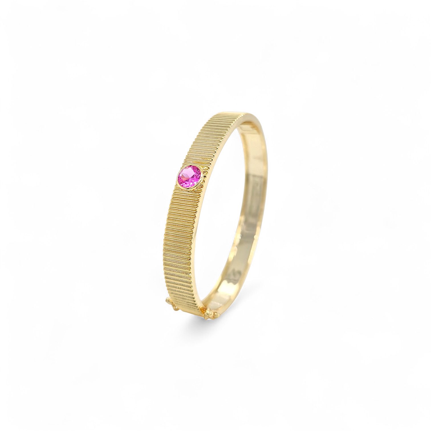 Bangle luxury | 18k gold plated | Italian brass