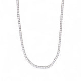Tennis Diamond | 18k gold plated brass | Italian craftmanship