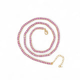 Tennis Diamond | 18k gold plated brass | Italian craftmanship
